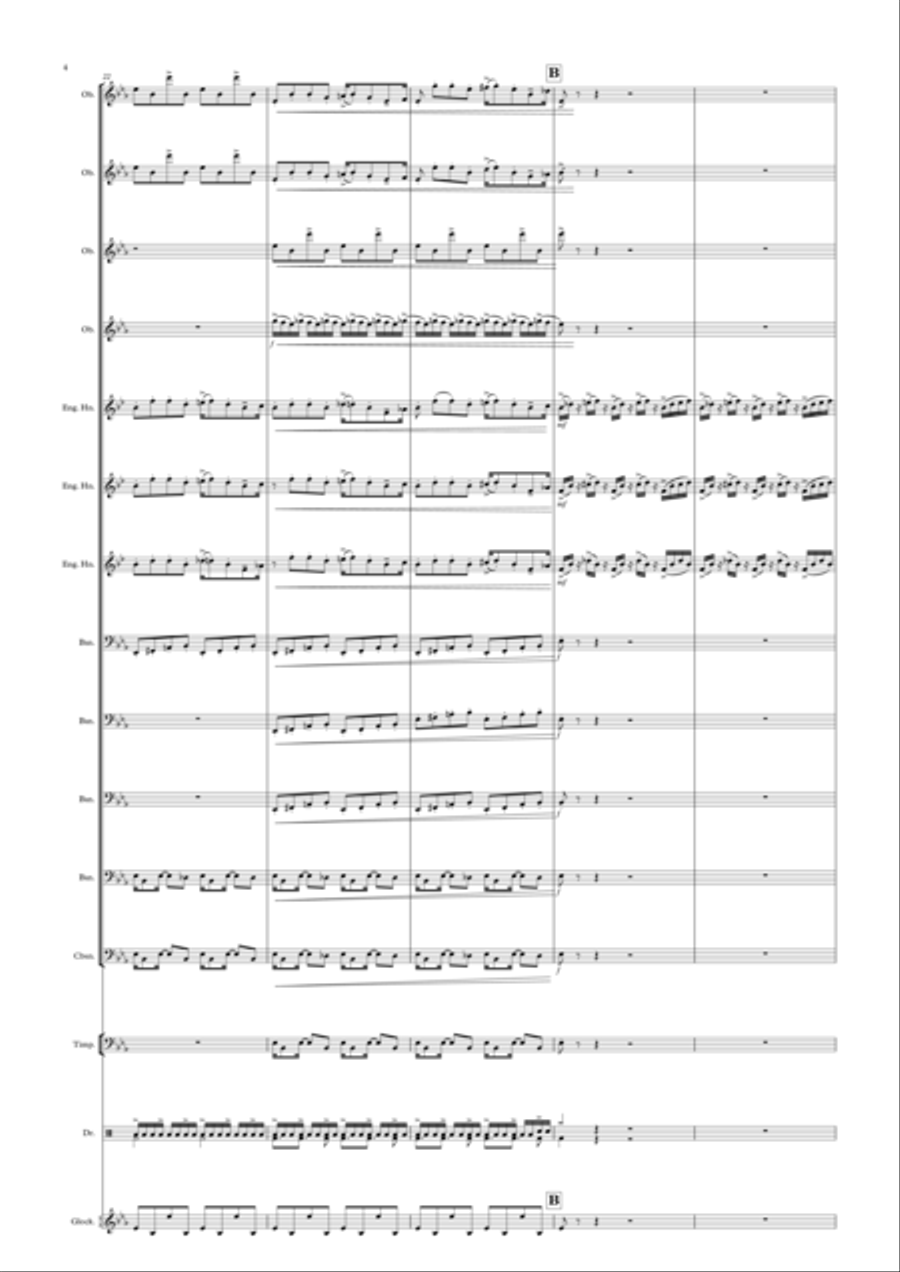 Swing Double reeds Large Ensemble scores gallery preview page 4