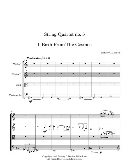 String Quartet no. 3 "Man"