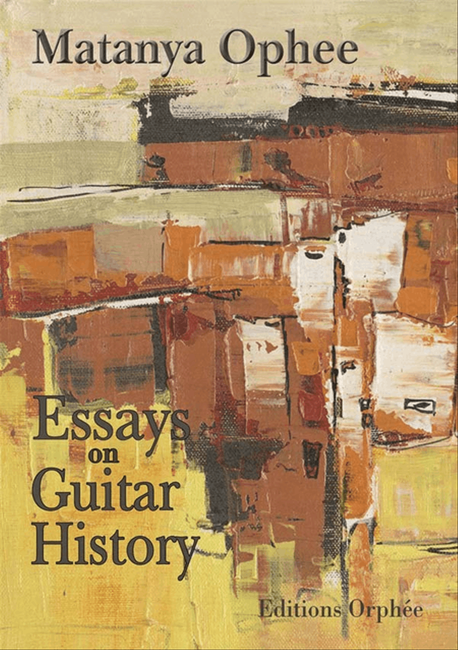 Essays on Guitar History Textbook scores gallery preview page 1