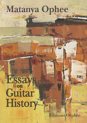 Book cover for Essays on Guitar History