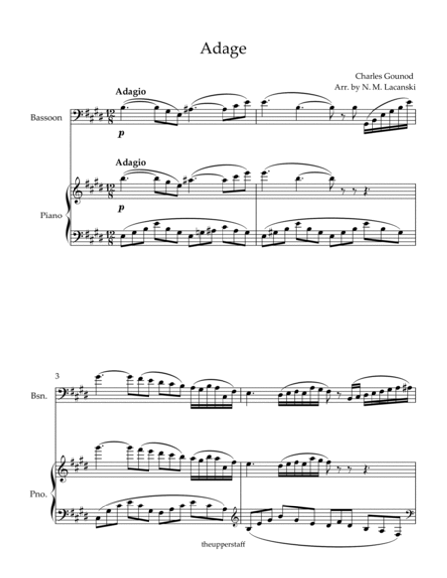 Adage Bassoon scores gallery preview page 2