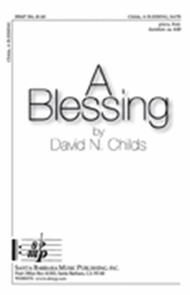 Book cover for A Blessing - SATB Octavo