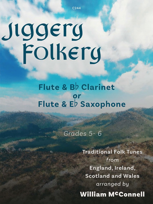 Jiggery Folkery. Flute & Clarinet/Sax