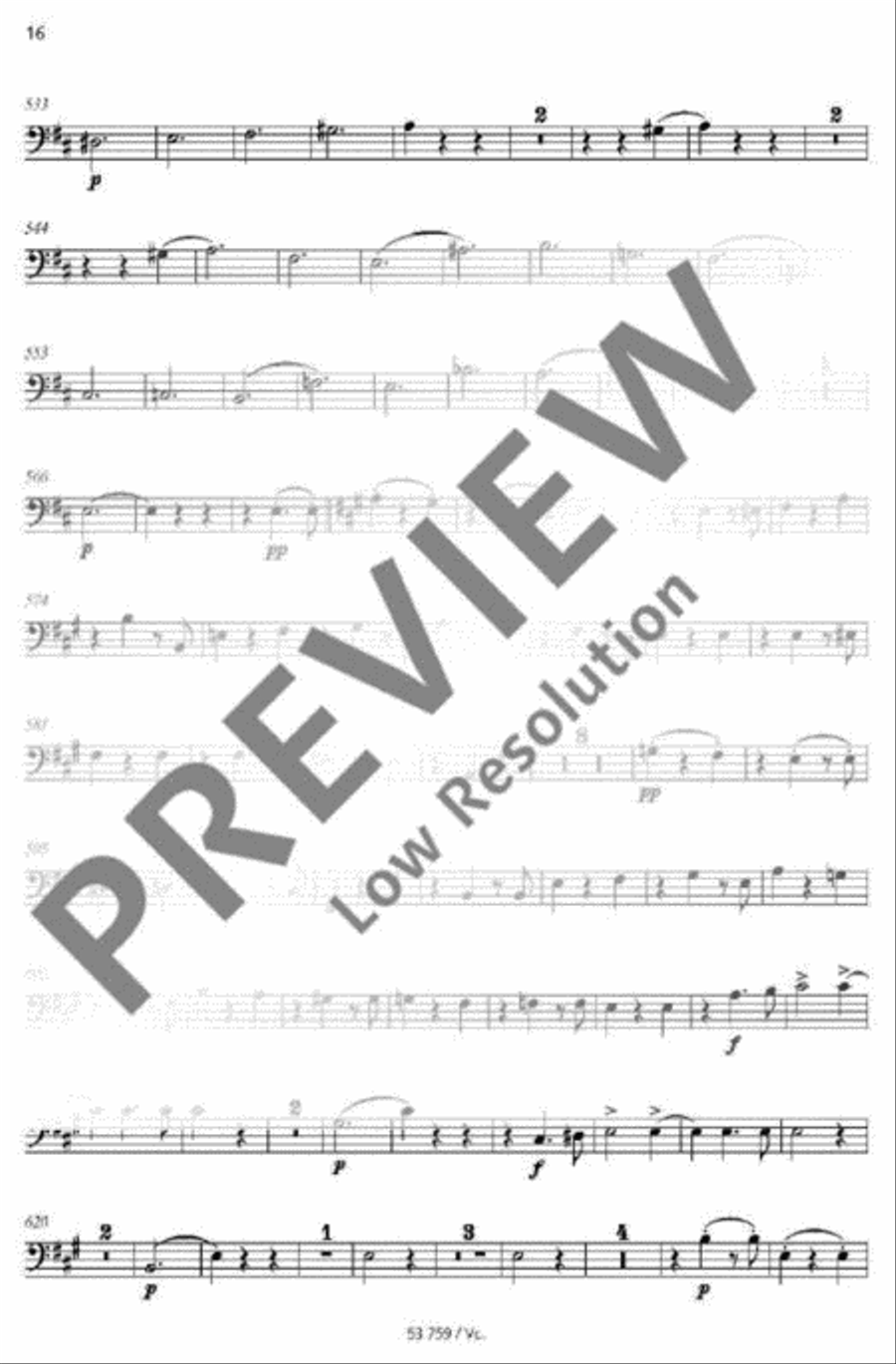 Concerto A minor Oboe scores gallery preview page 15