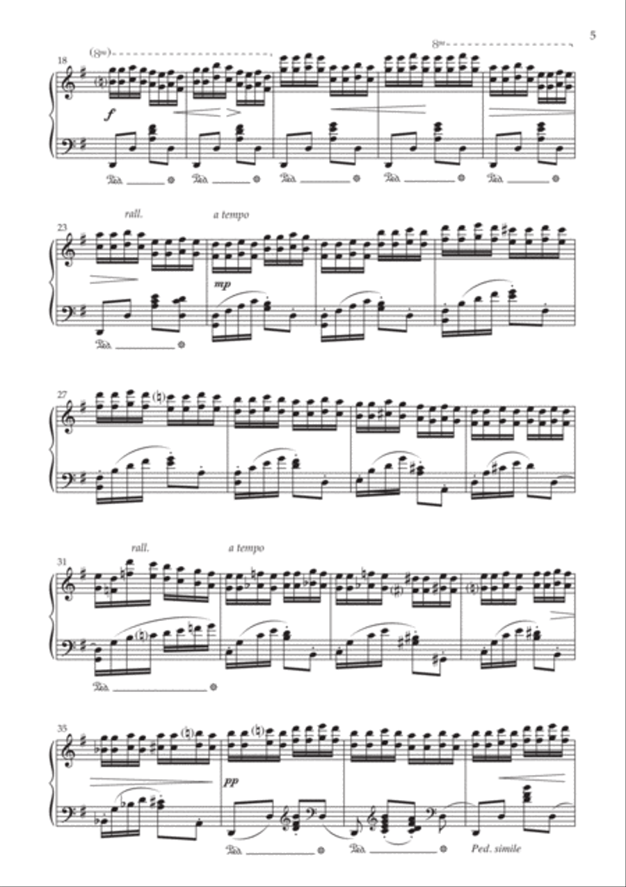 Three Concert Studies, Op. 7 Piano Method scores gallery preview page 3