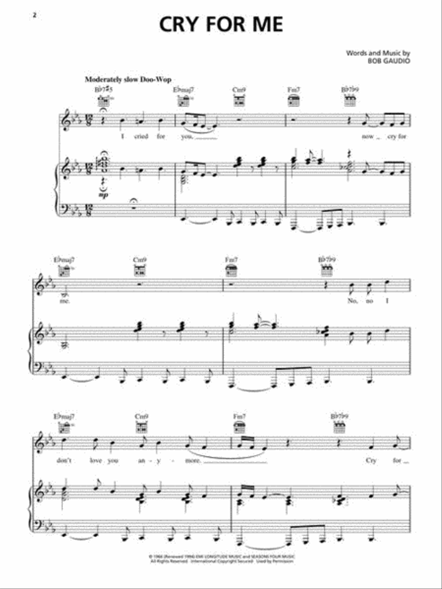 Jersey Boys - Vocal Selections Piano, Vocal, Guitar scores gallery preview page 5