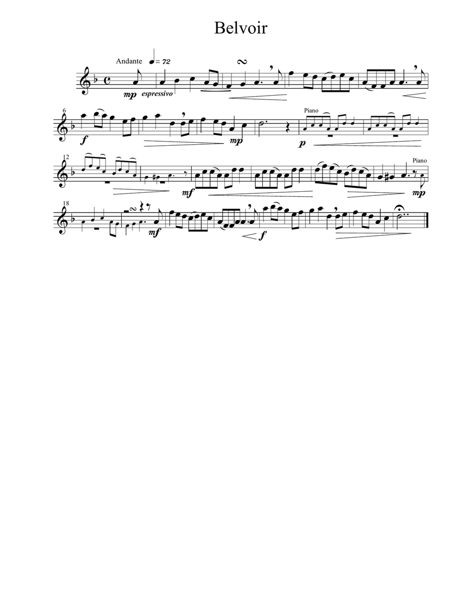 Seven Easy Melodies for Oboe with Piano Accompaniment Woodwind Duet scores gallery preview page 5