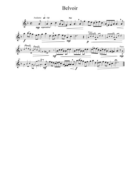 Seven Easy Melodies for Oboe with Piano Accompaniment image number null