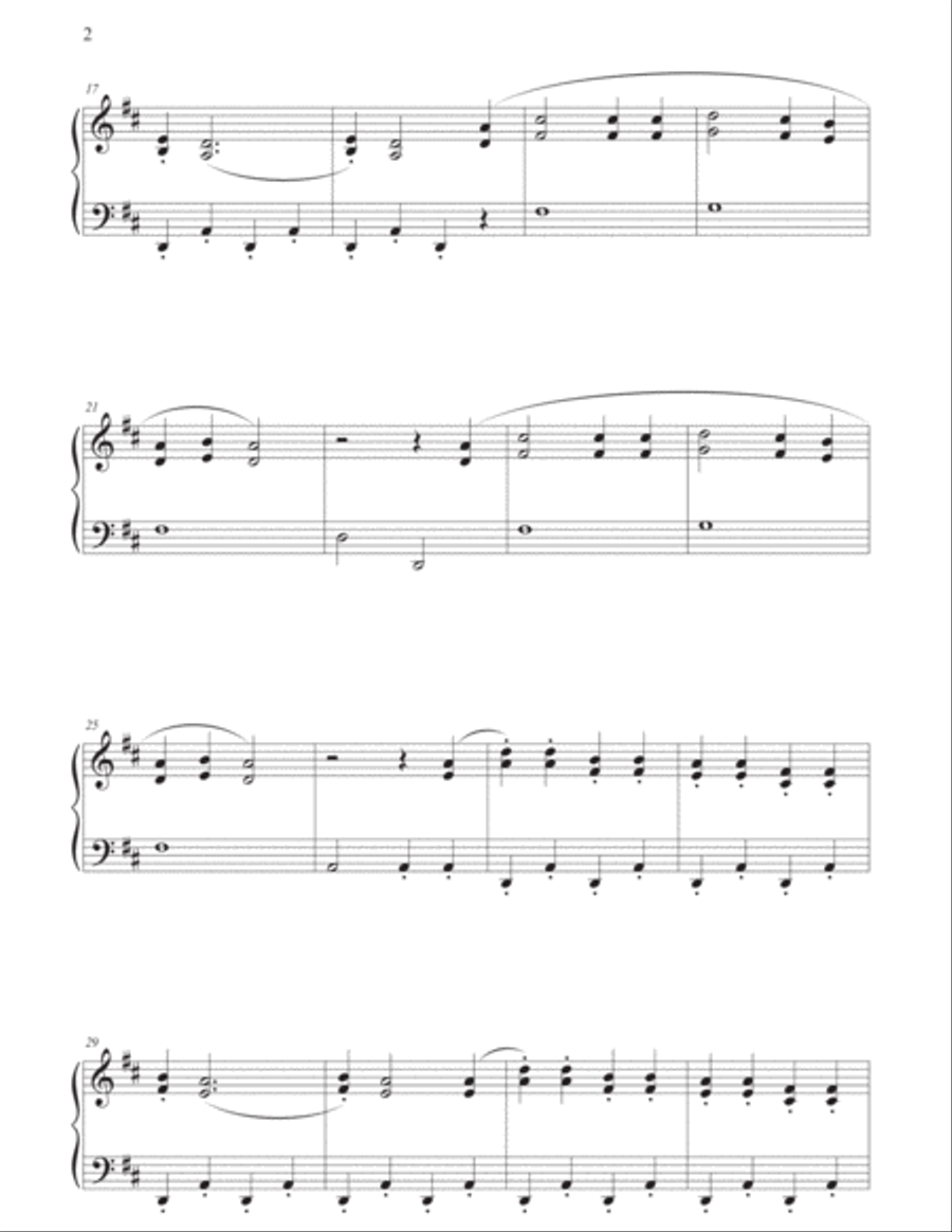 Hard Working Dwarfs Piano Solo scores gallery preview page 2