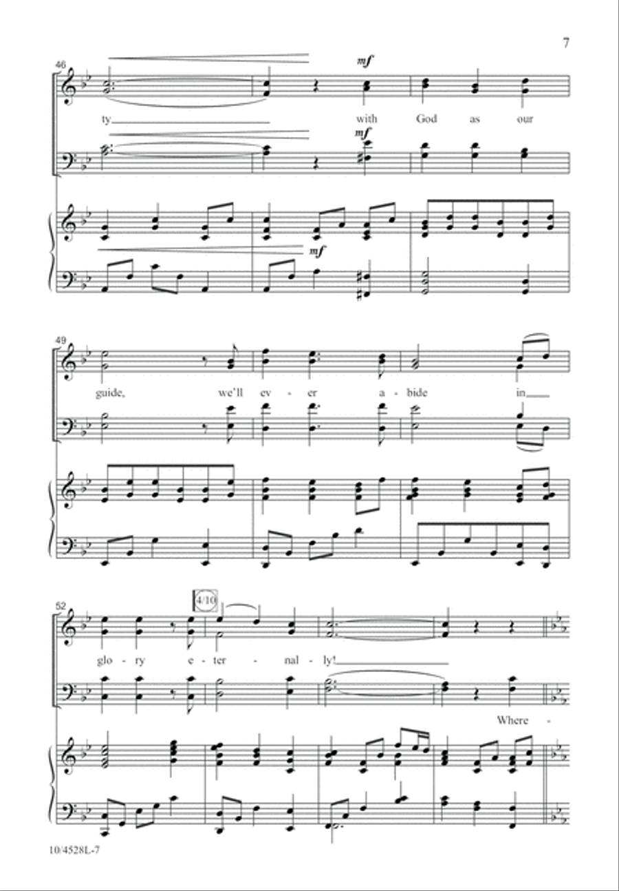 Answer to the Call 4-Part scores gallery preview page 8