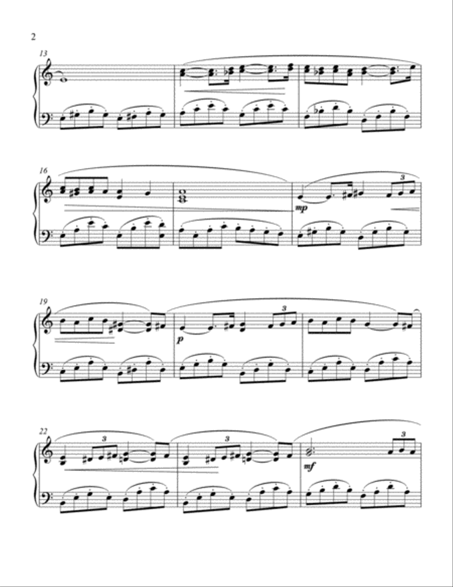Two Timeless Melodies By Gabriel Fauré Piano Solo scores gallery preview page 4