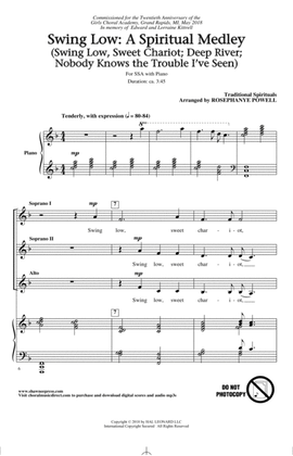 Swing Low: A Choral Medley