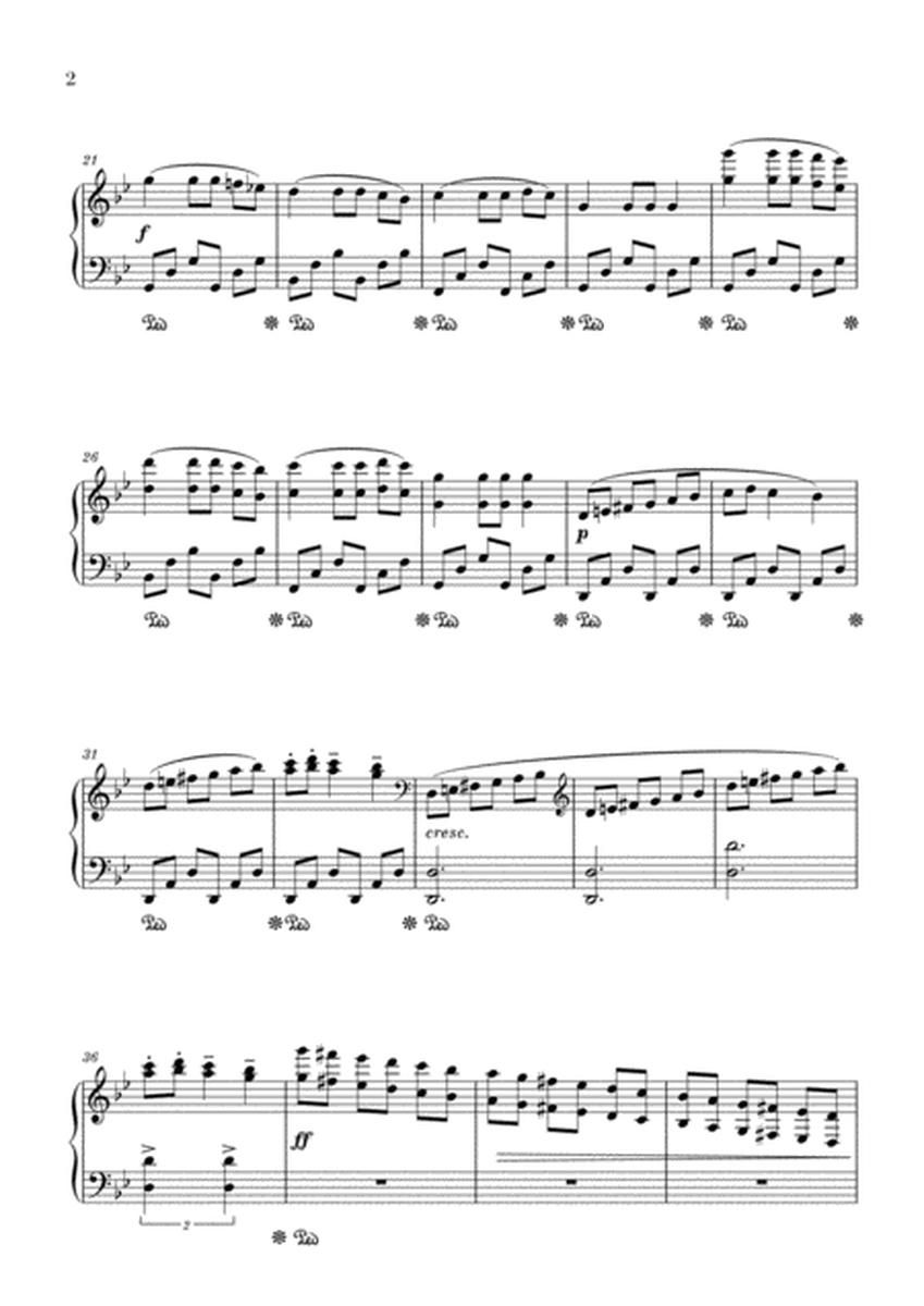 Carol of the Bells - Advanced intermediate piano image number null