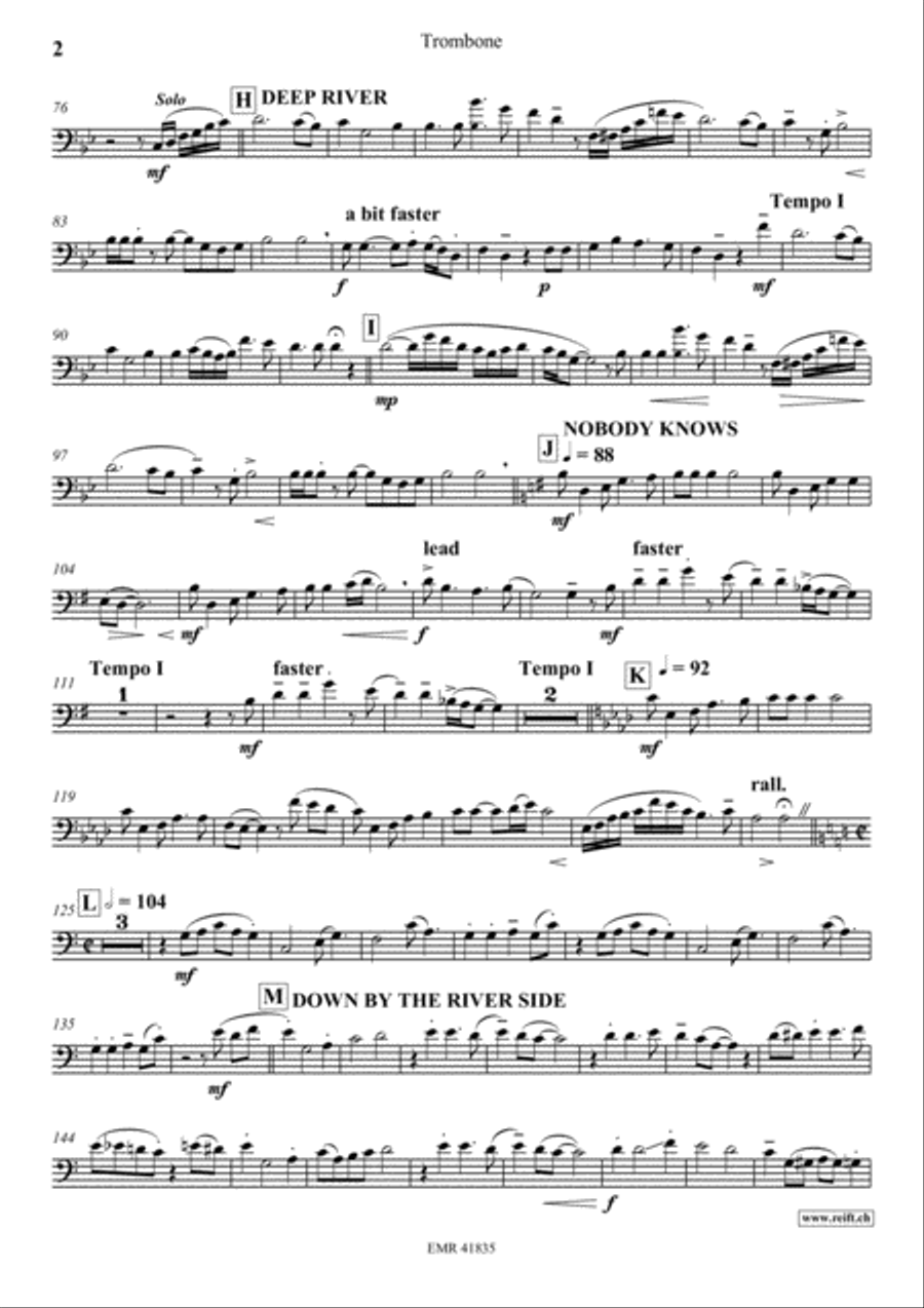 Fascinatin' Gospels Piano Accompaniment scores gallery preview page 3