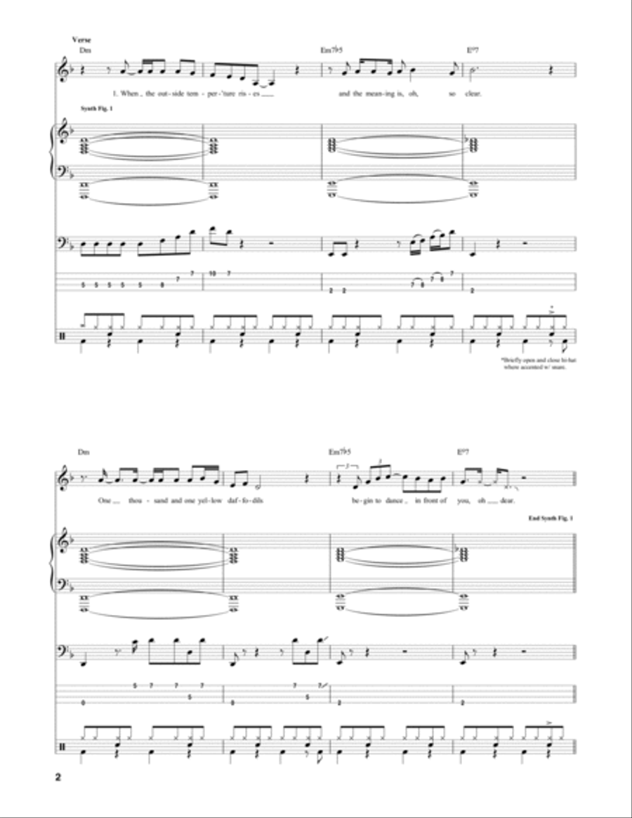 I'm Going Slightly Mad I'm Going Slightly Mad Bass Voice scores gallery preview page 2