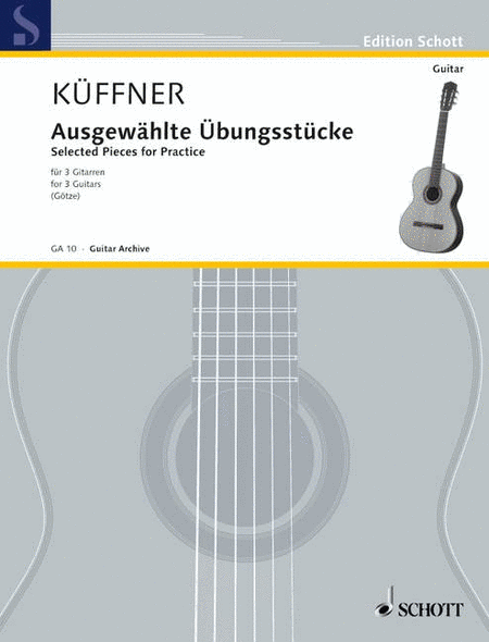 Selected Pieces for 3 Guitars, Op. 168