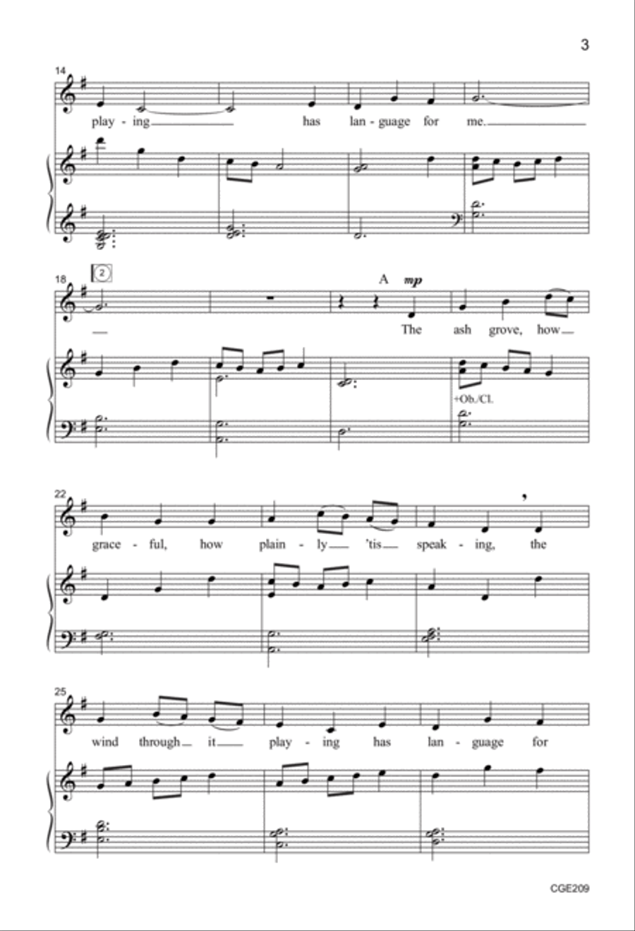 The Ash Grove (SSA) The Ash Grove (SSA) SSA scores gallery preview page 3