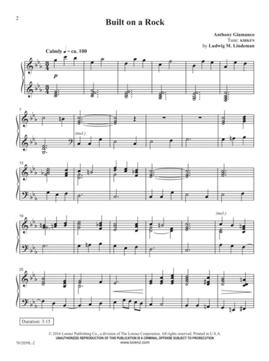 The Church Pianist's Library, Vol. 21 Piano Solo scores gallery preview page 2