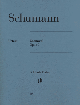 Book cover for Schumann - Carnaval Op 9