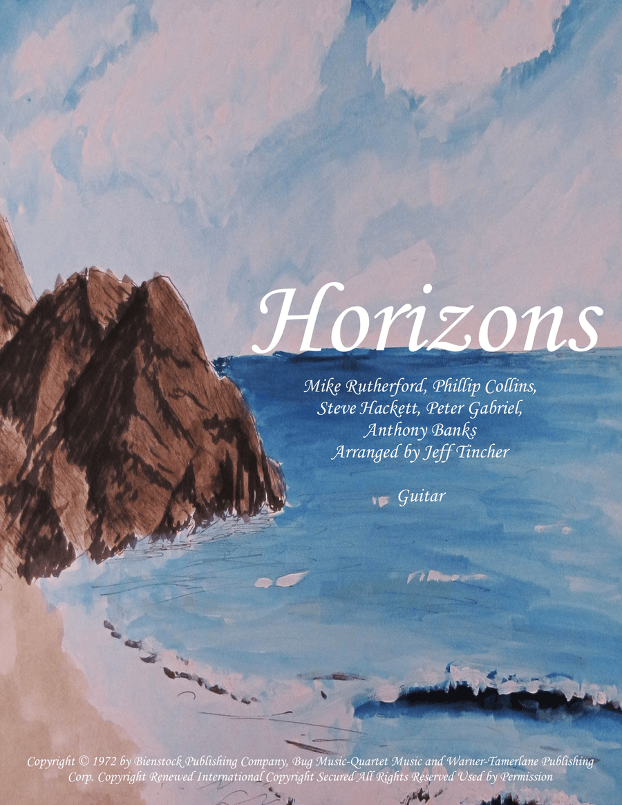 Horizons Acoustic Guitar scores gallery preview page 1