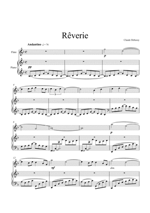 Claude Debussy - Rêverie (Flute Solo)
