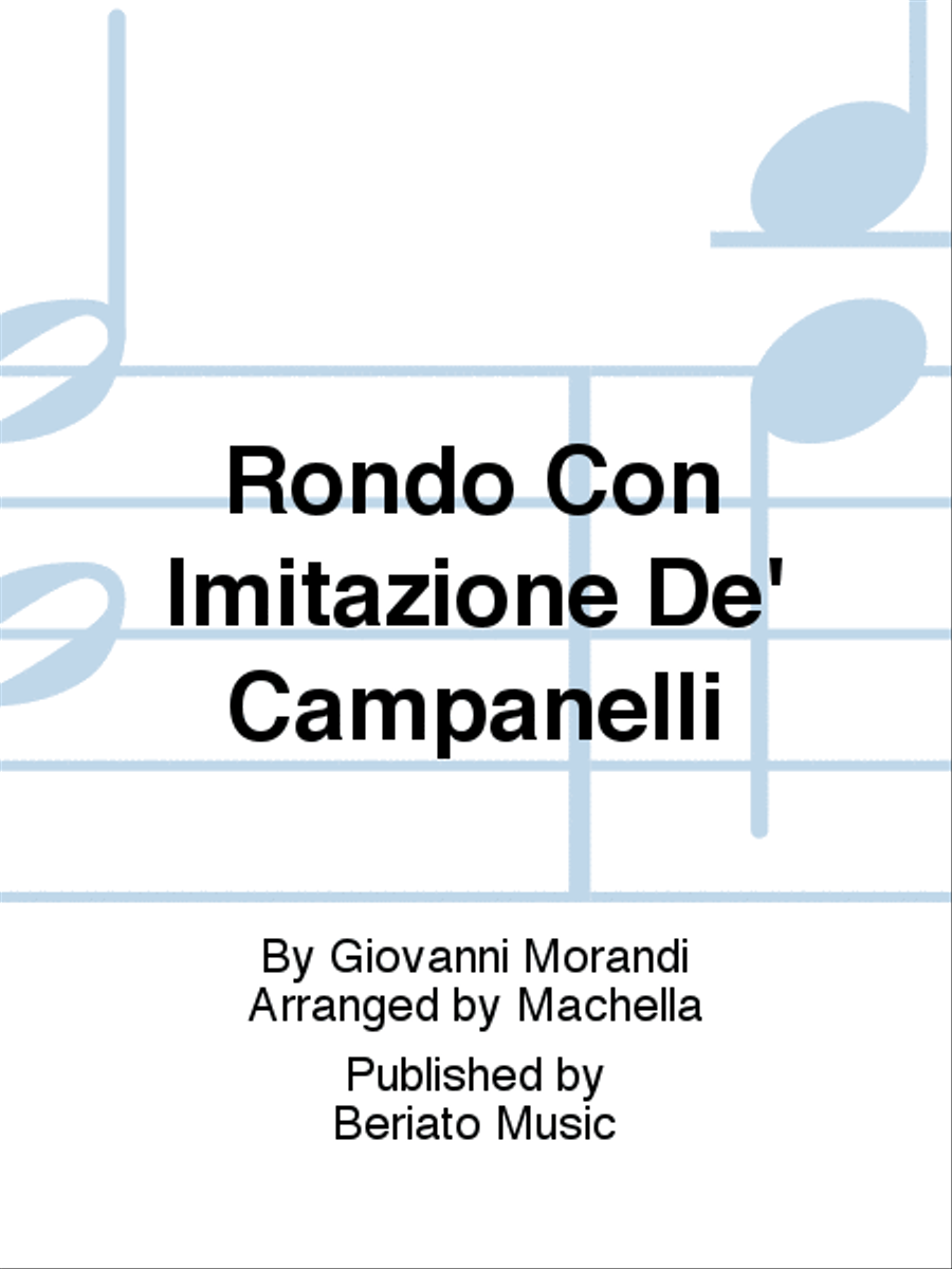 Rondò Con Imitazione De' Campanelli Organ scores gallery preview page 1