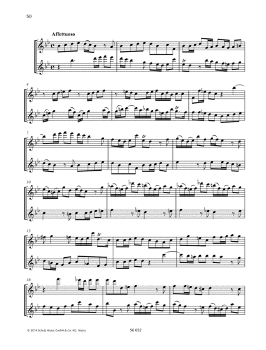 Sonata G minor, TWV 40:104 Alto Recorder scores gallery preview page 6