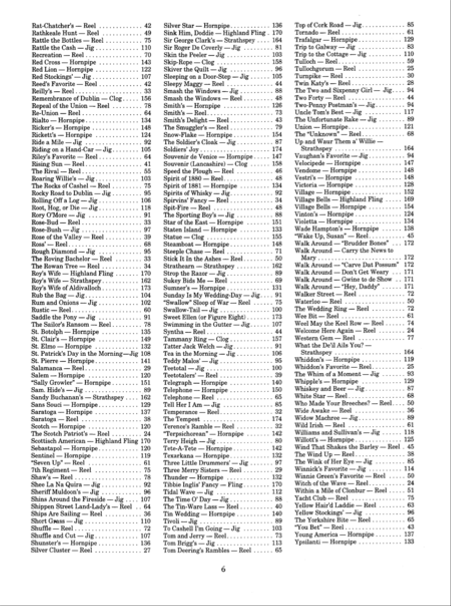 Ryan's Mammoth Collection of Fiddle Tunes Violin scores gallery preview page 6