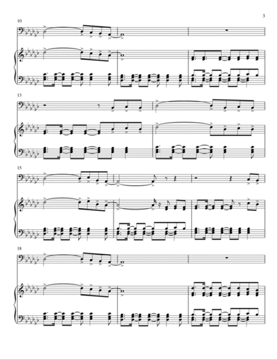 A Sky Full Of Stars Small Ensemble scores gallery preview page 3