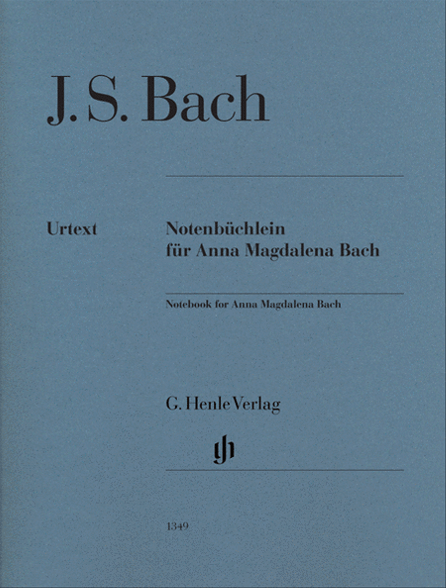 Book cover for Notebook for Anna Magdalena Bach