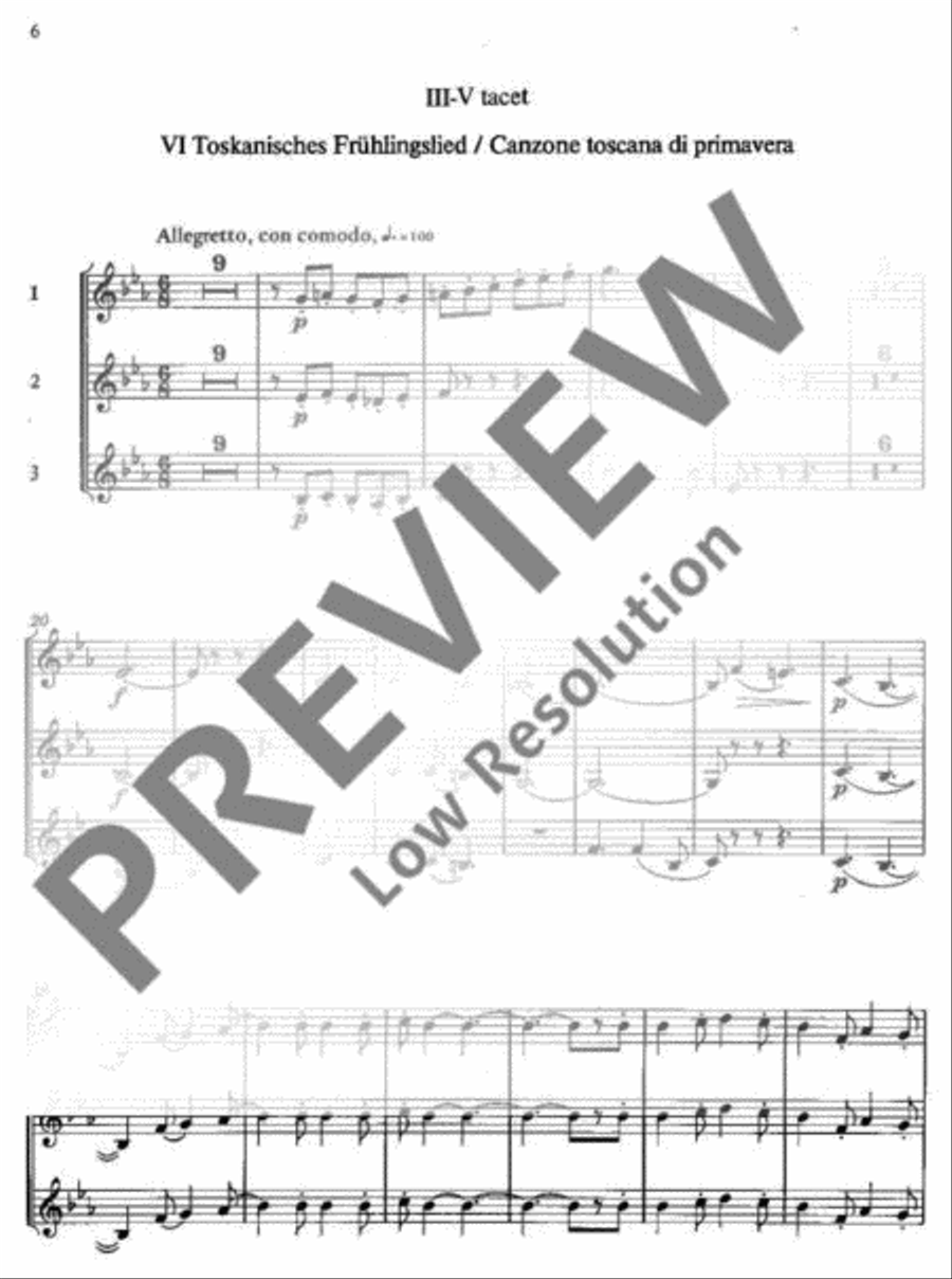 Pollicino Spielmusiken Pollicino Spielmusiken Violin scores gallery preview page 7