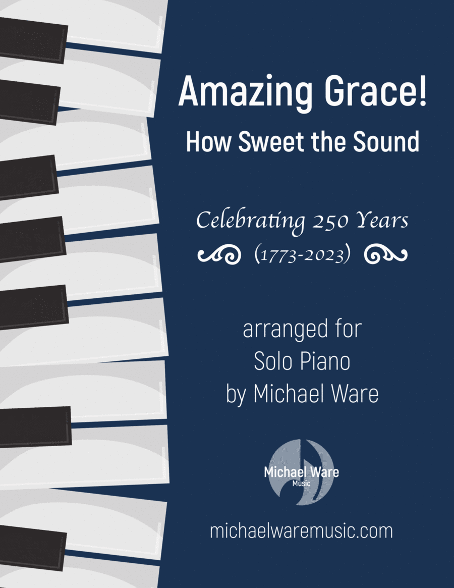 Amazing Grace! How Sweet the Sound (Piano) Piano Solo scores gallery preview page 1