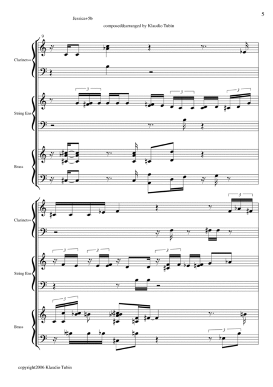 Jessica+5b Full Orchestra scores gallery preview page 6