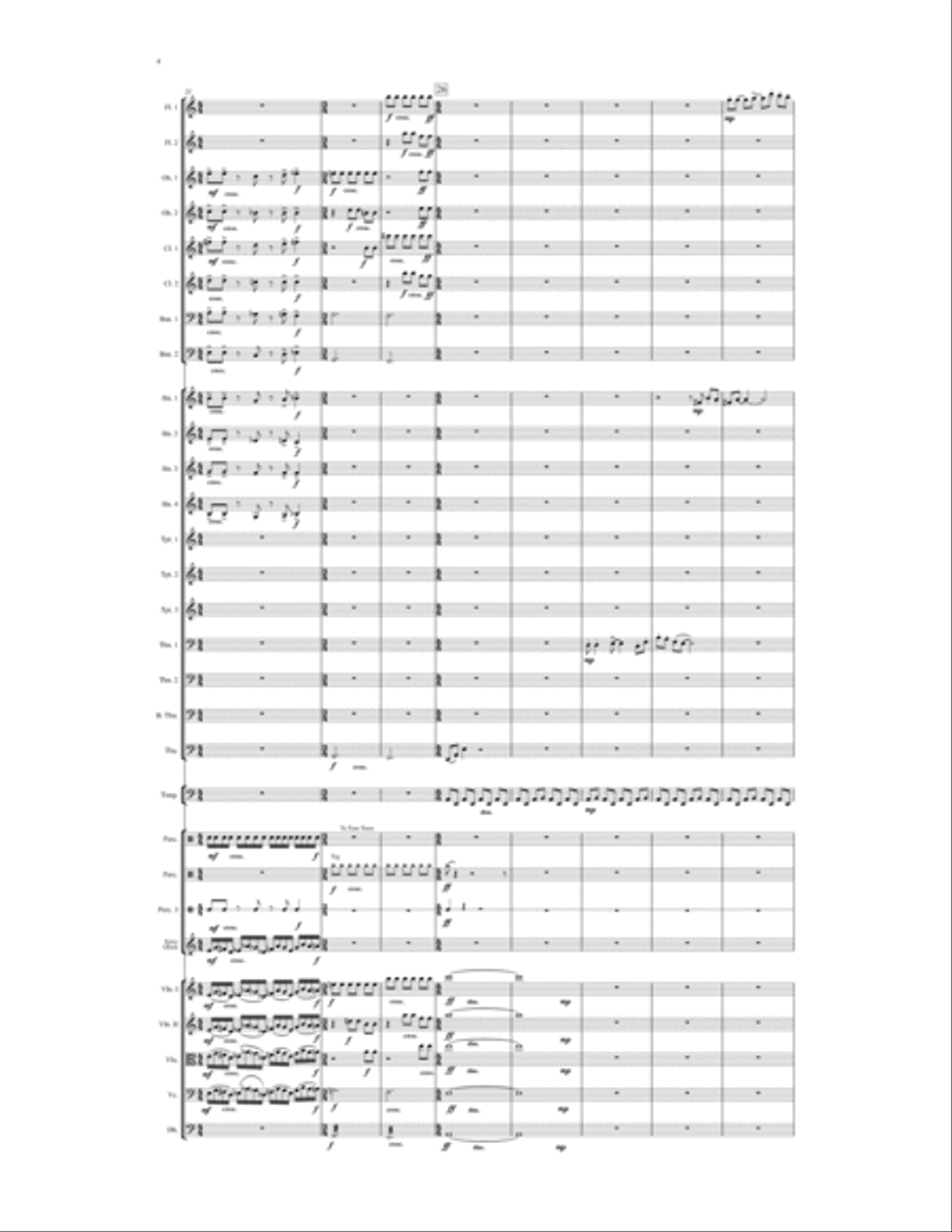 Celebration Overture (Full Orchestra) Full Orchestra scores gallery preview page 4