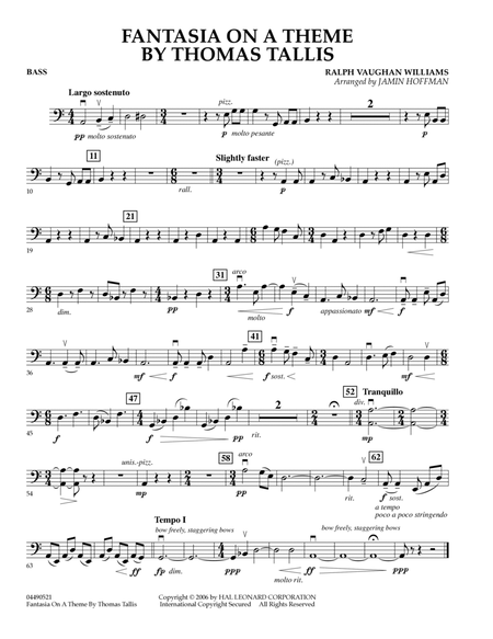 Fantasia on a Theme by Thomas Tallis - Bass