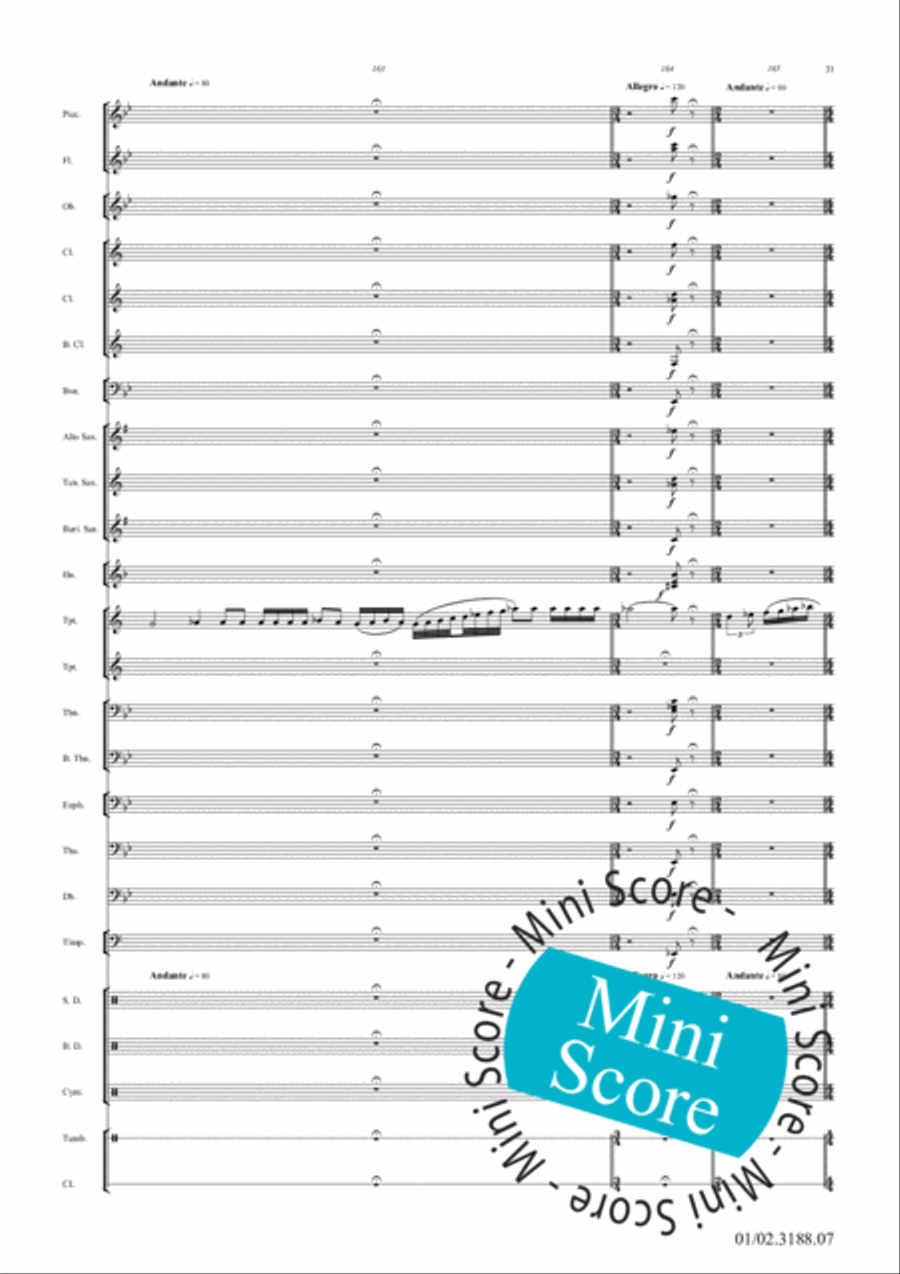 Augusto Alves Augusto Alves Concert Band scores gallery preview page 35