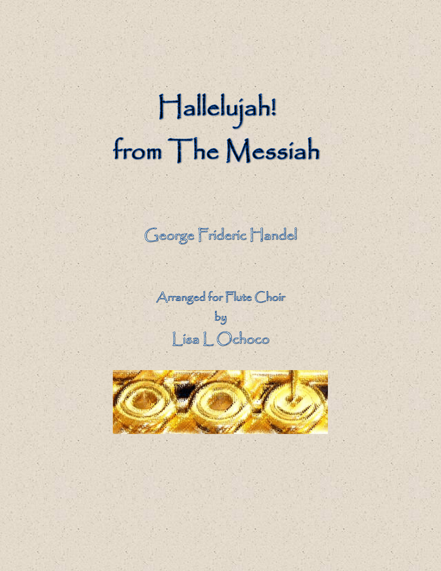 Hallelujah from The Messiah for Flute Choir Flute Choir scores gallery preview page 1