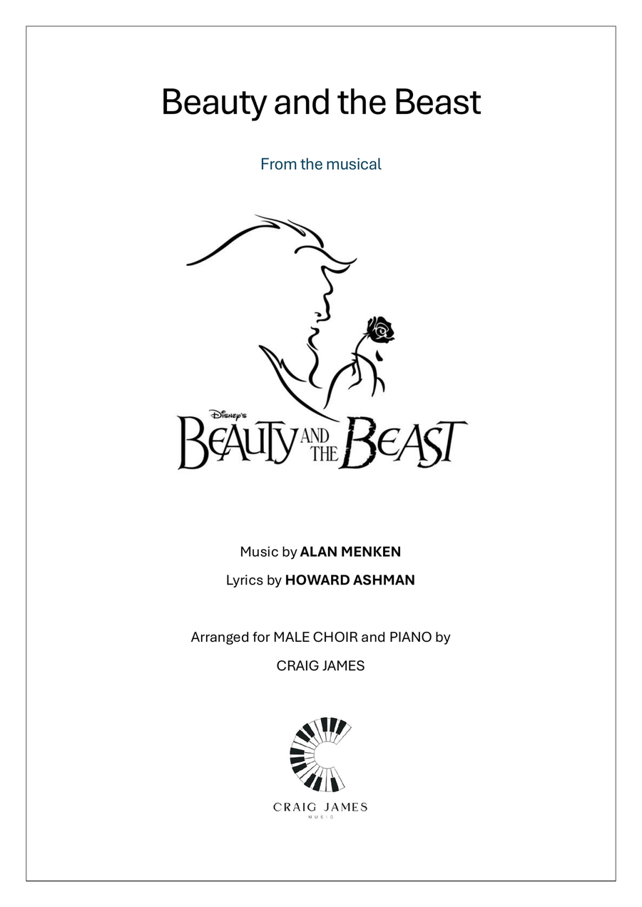 Beauty And The Beast Beauty And The Beast TTBB scores gallery preview page 1