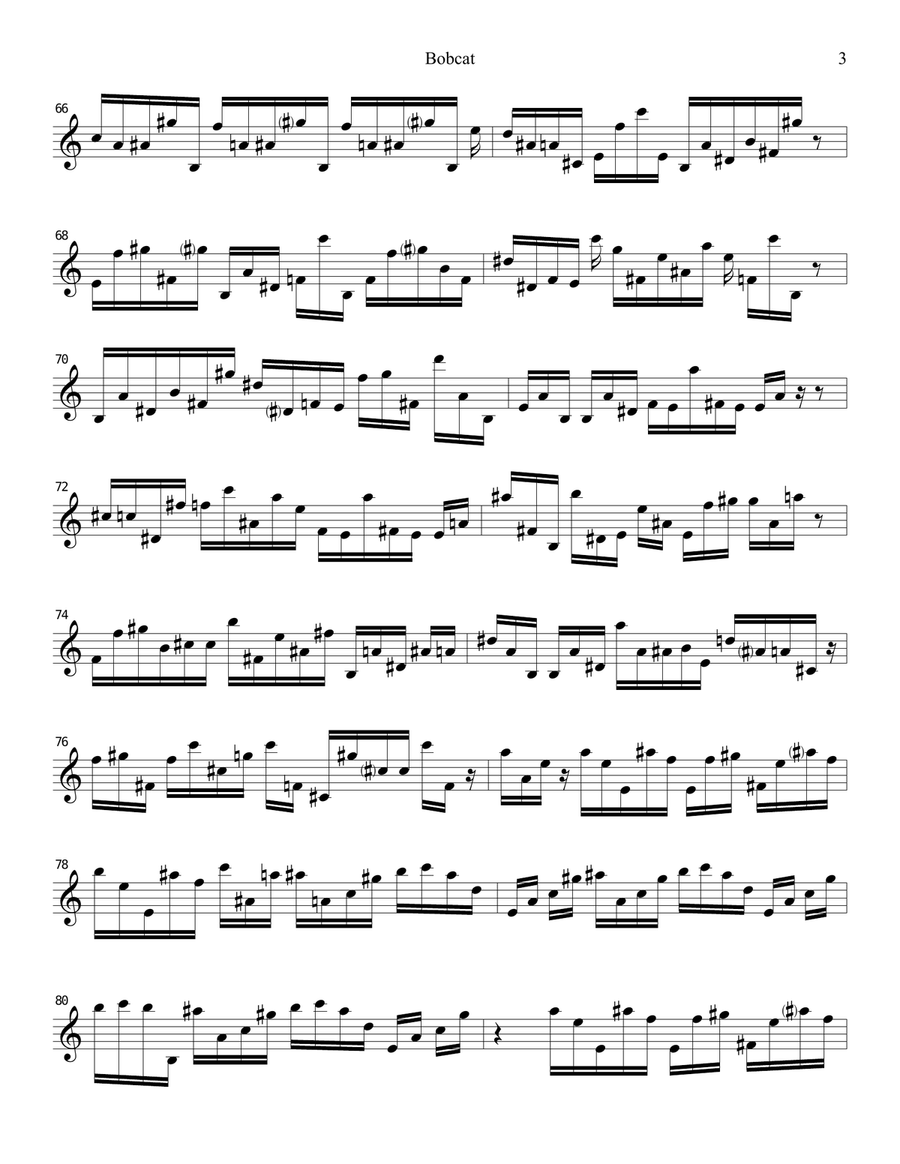 Bobcat Voice Solo scores gallery preview page 3