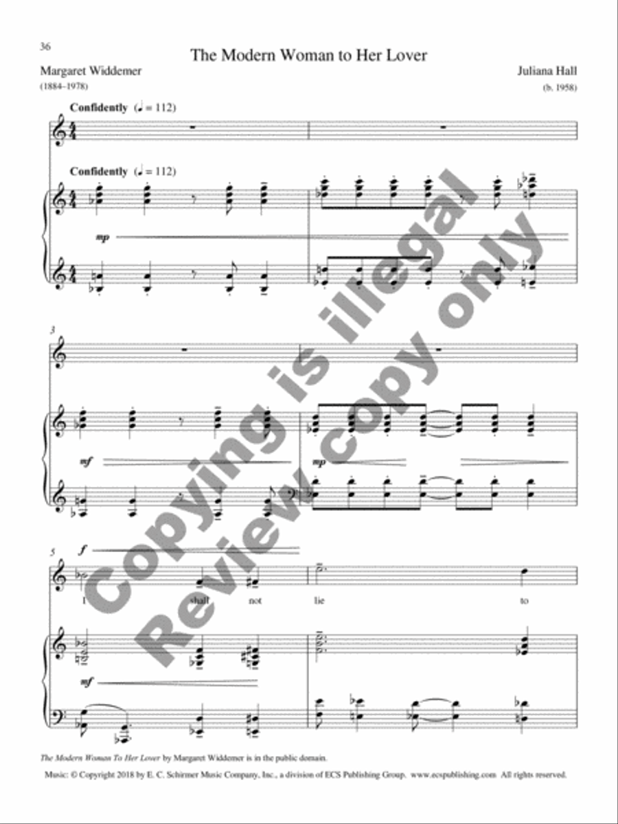 Through the Guarded Gate Through the Guarded Gate Mezzo-Soprano Voice scores gallery preview page 13