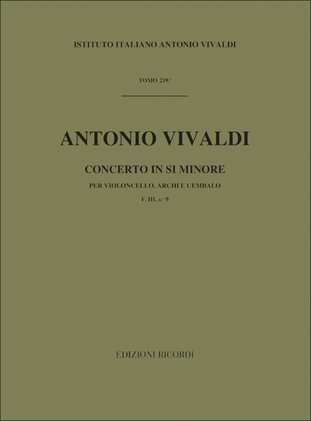 Concerto In Si Min. RV 424