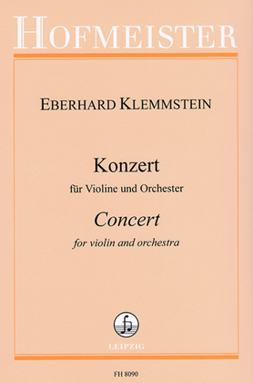 Book cover for Konzert für Violine und Orchester
