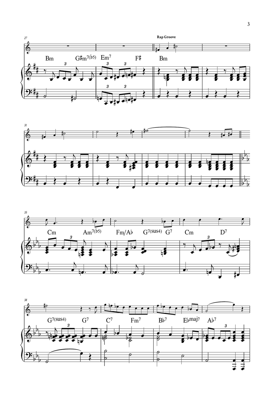 You're A Mean One, Mr. Grinch Piano scores gallery preview page 4