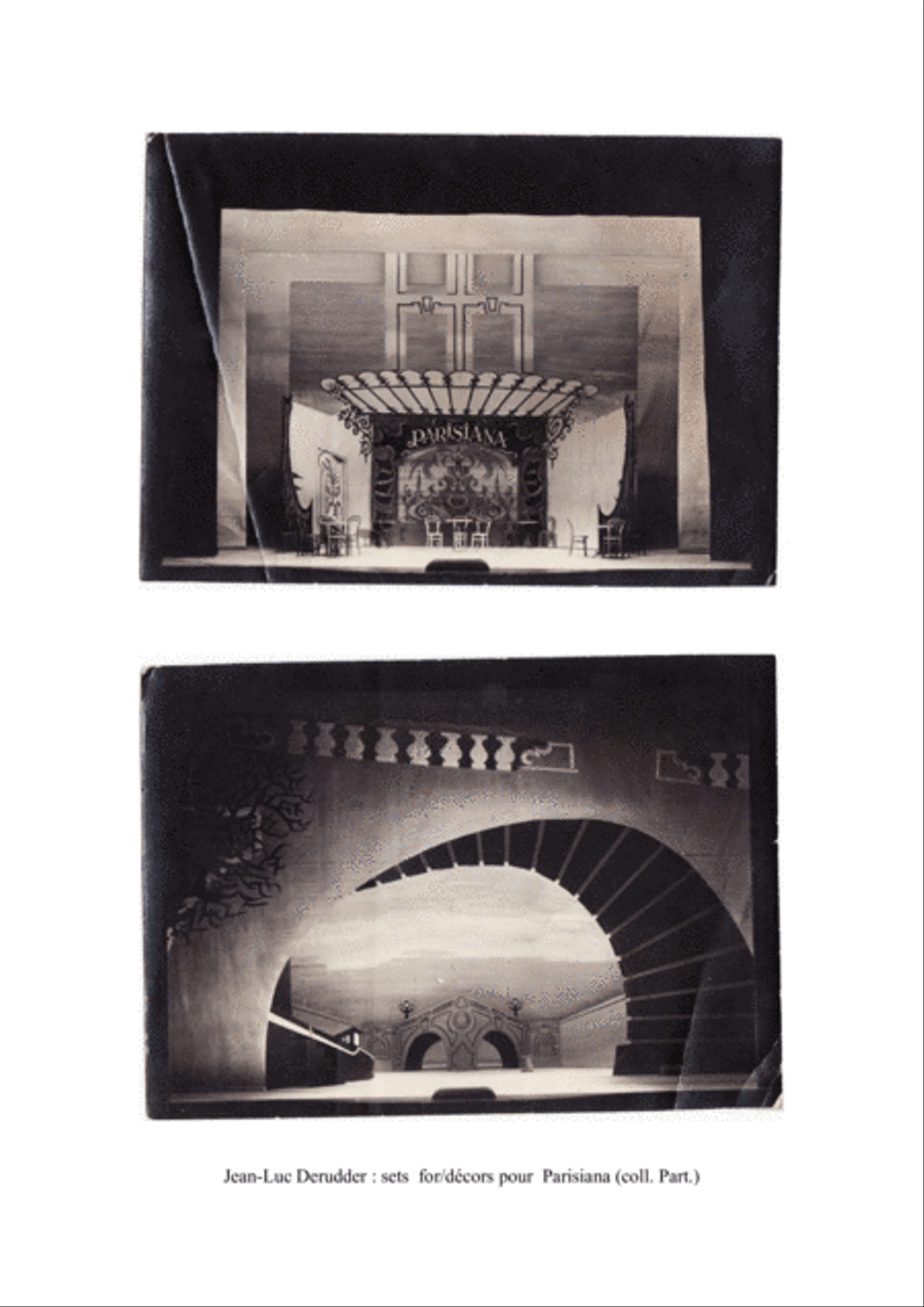 Germaine Tailleferre : Parisiana for orchestra : study score - Score Only Full Orchestra scores gallery preview page 3
