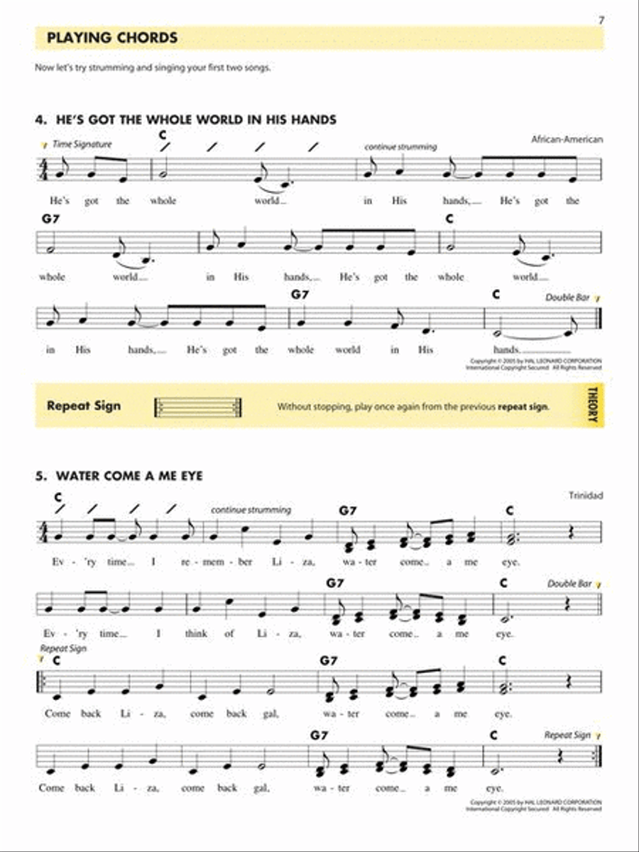 Essential Elements for Guitar – Book 1 Guitar Tablature scores gallery preview page 6