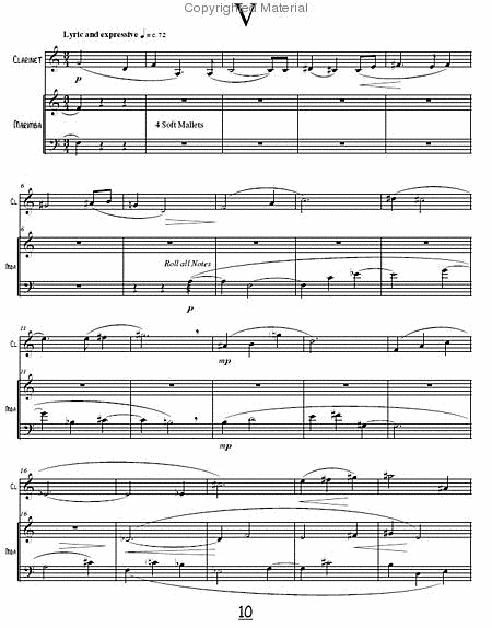 Prisms for Clarinet & Marimba
