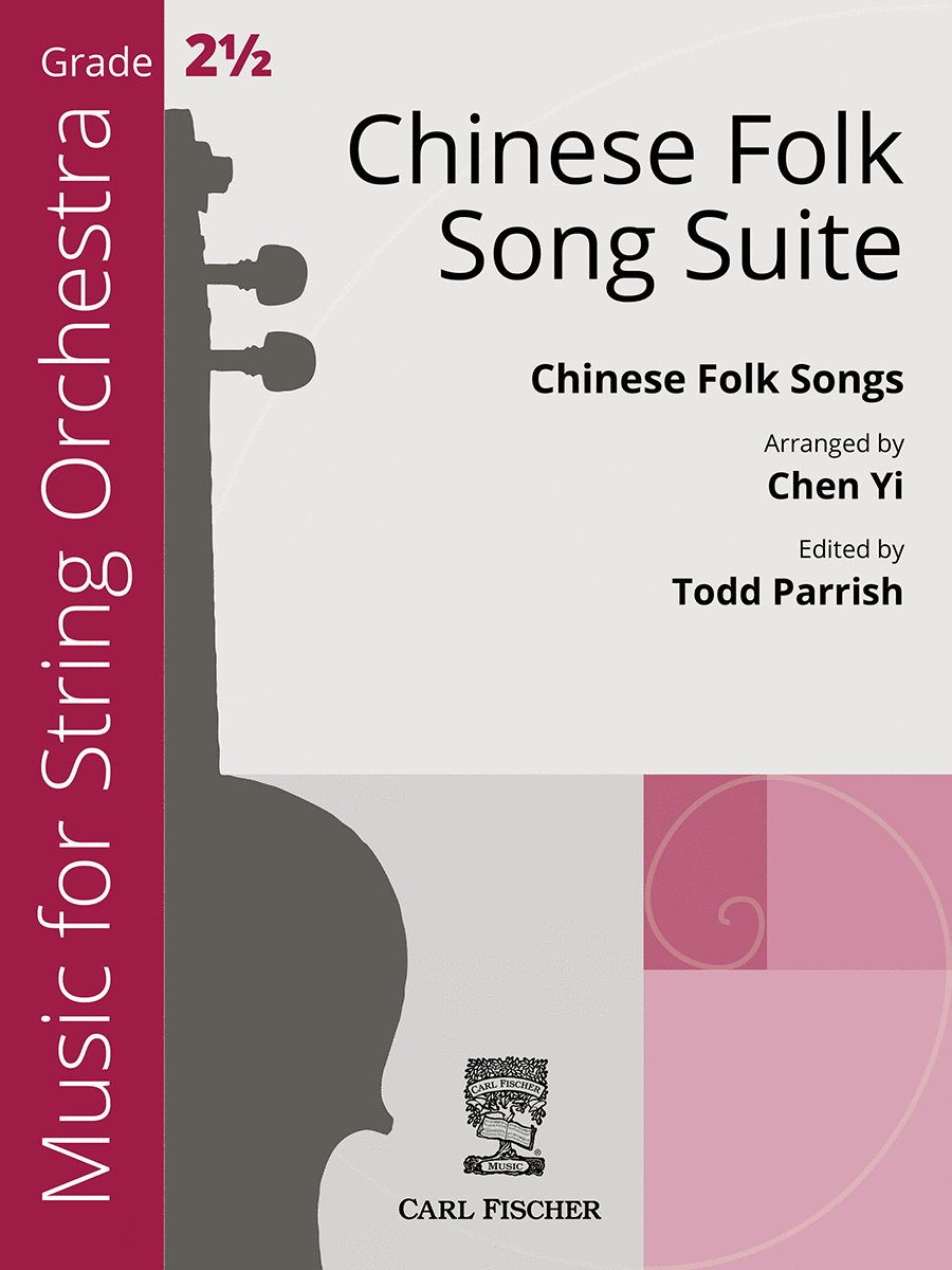 Chinese Folk Song Suite Orchestra scores gallery preview page 1