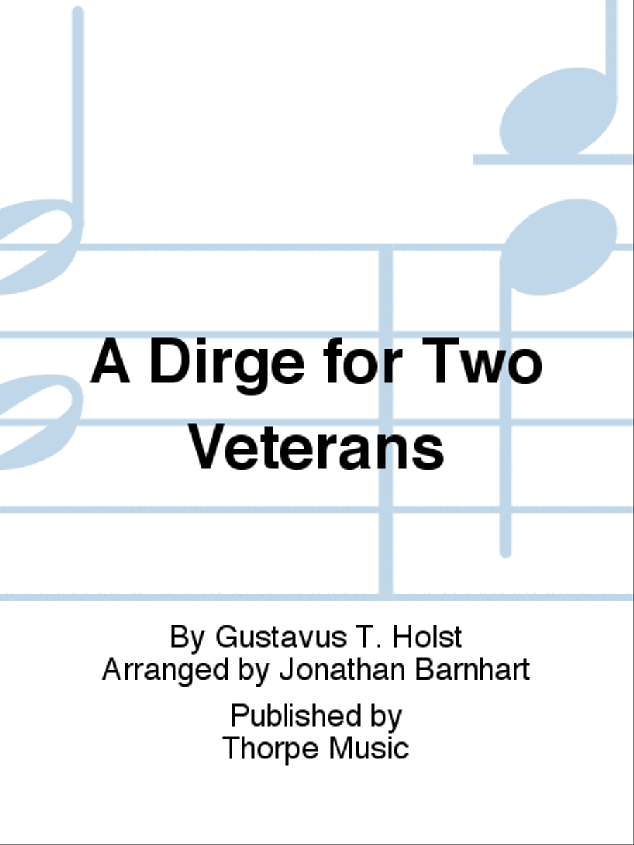 A Dirge for Two Veterans A Dirge for Two Veterans Chamber Music scores gallery preview page 1
