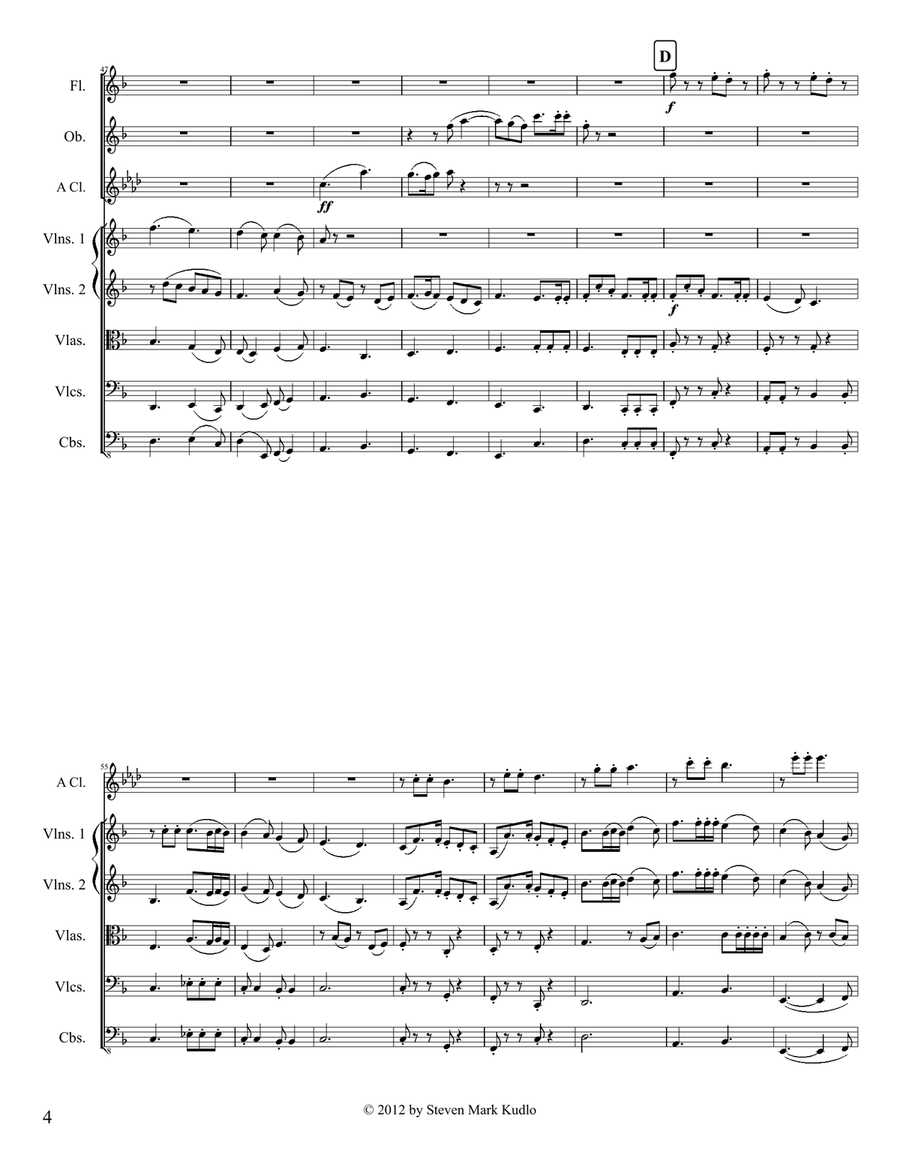 Magnolia Magnolia String Orchestra scores gallery preview page 4