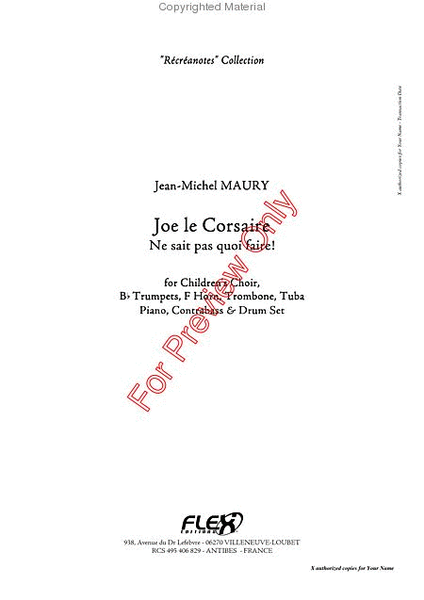 Joe Le Corsaire image number null